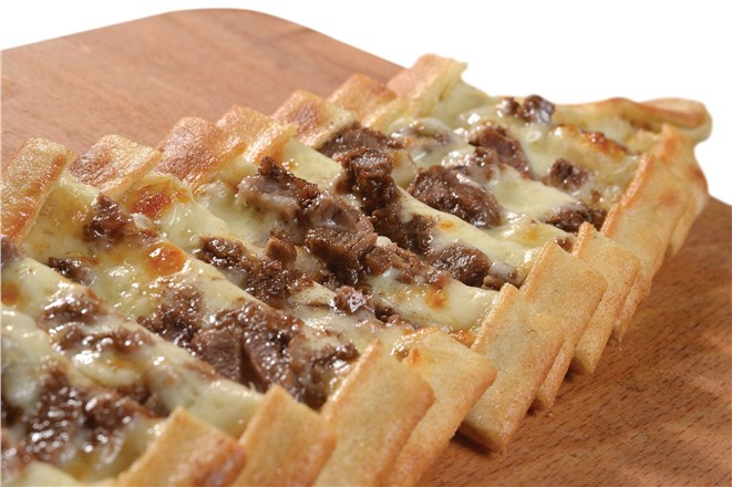 Pide Çeşidi Kuşbaşı Kaşar Pide