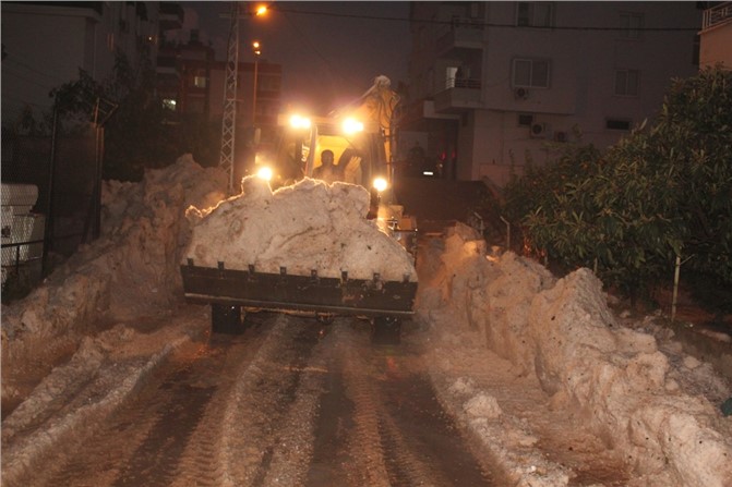Toroslar'da Kar Teyakkuzu, Aşırı Yağışlara Karşı Çalışmalar Başladı