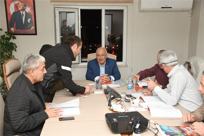 Mersin Büyükşehir, Şiddetli Yağışlara Karşı Teyakkuzda