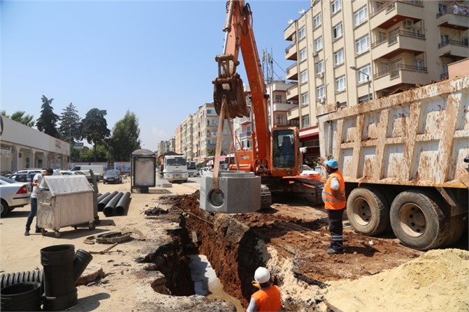 MESKİ Mersin’in Alt Yapısını Güçlendirmeye Devam Ediyor