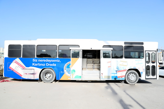 Mersin'de Gezici Kentkart Aracı