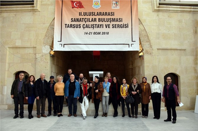 10 Ülkeden Gelen 24 Ressam Tarsus’ta Buluştu