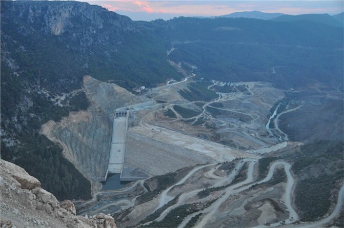 Toroslar Gözne Barajı Tamamlandı